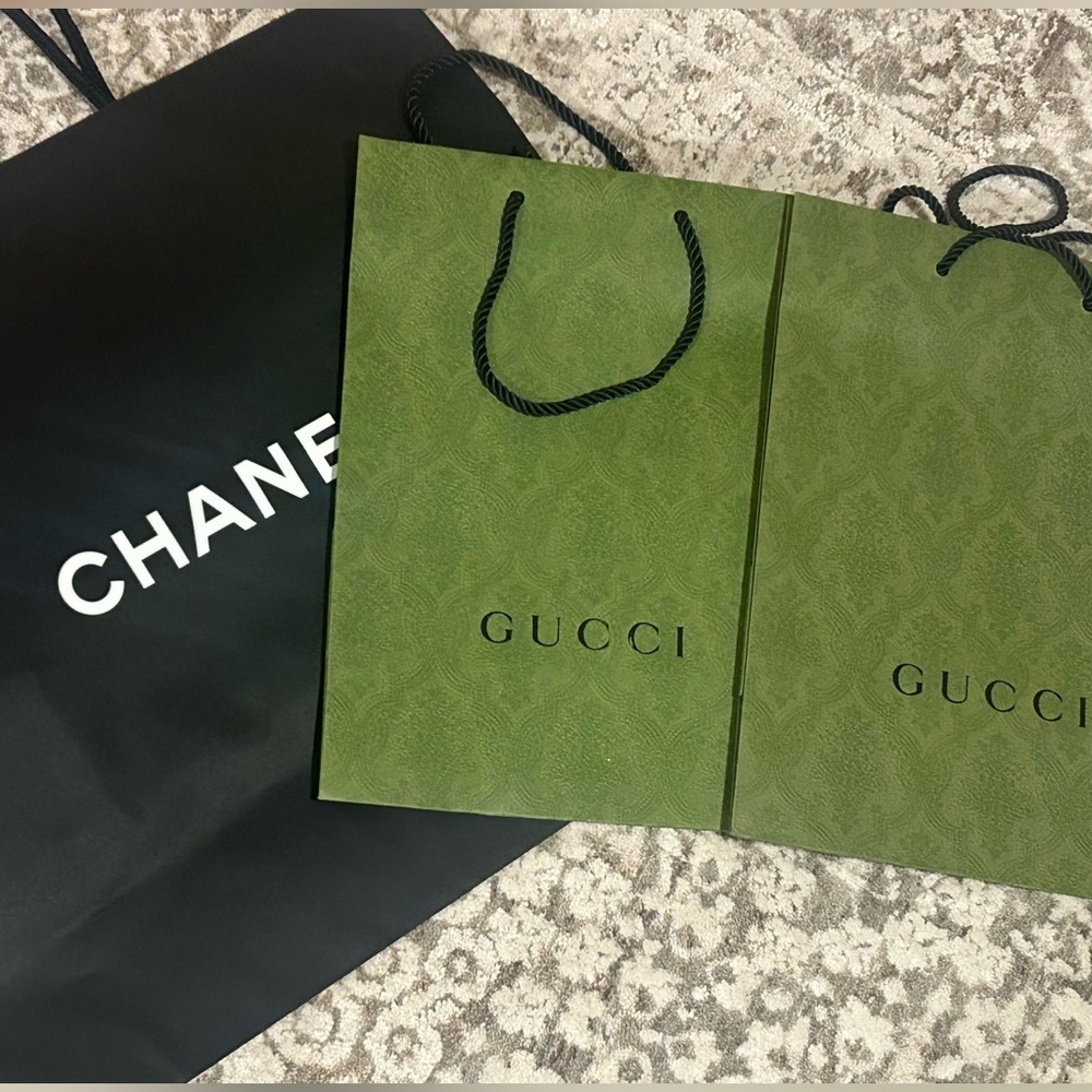 Chanel and Gucci bags